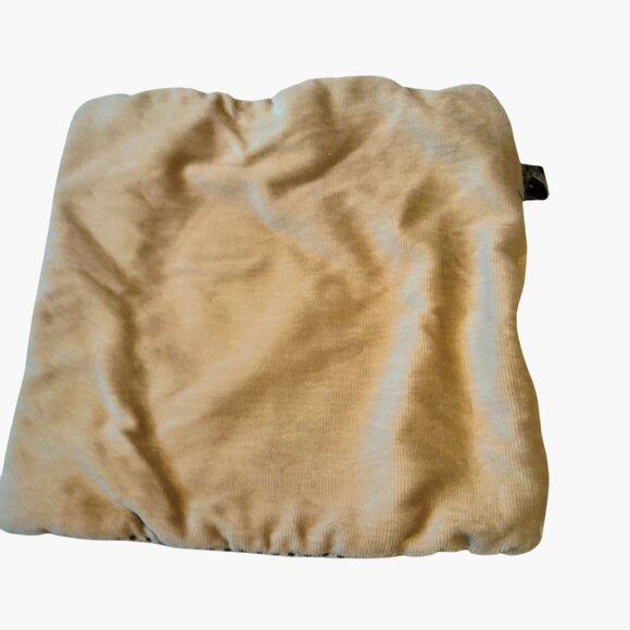 Seashell Tapestry Pillow Cover 13x13 Inches Beige Green Coastal Tropical Beachy - Picture 4 of 7